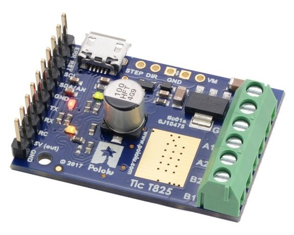 Tic T825 USB Multi-Interface Stepper Motor Controller Pololu 3131