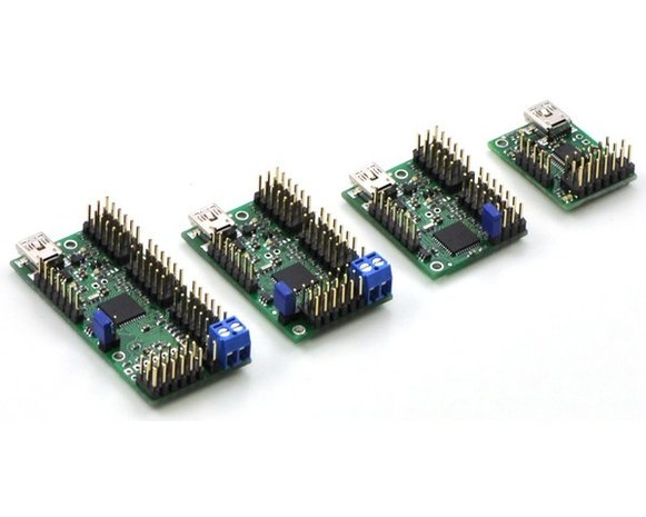Mini Maestro 12-Channel USB Servo Controller (Assembled) Pololu 1352