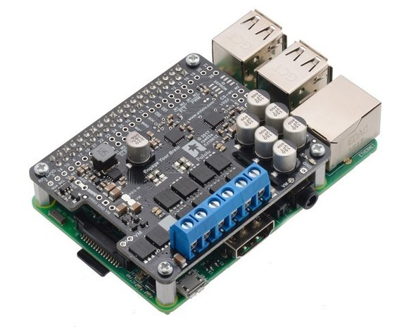 Dual G2 High-Power Motor Driver 18v22 for Raspberry Pi Pololu 3754