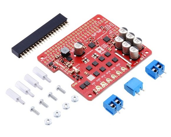 Dual G2 High-Power Motor Driver 18v18 for Raspberry Pi Pololu 3750