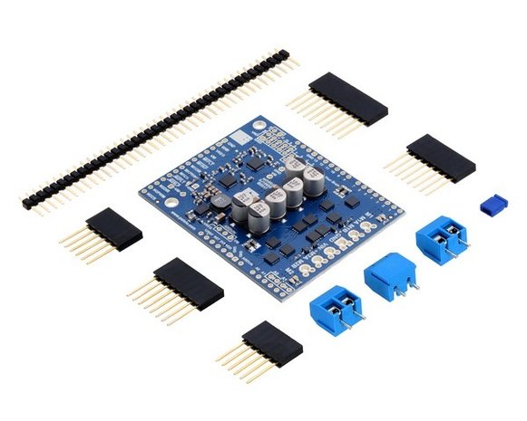 Dual G2 High-Power Motor Driver 18v18 Shield for Arduino Pololu 2515