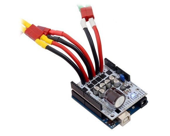 Dual G2 High-Power Motor Driver 18v18 Shield for Arduino Pololu 2515