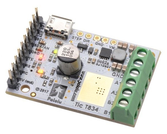 Tic T834 USB Multi-Interface Stepper Motor Controller Pololu 3133