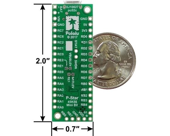 P-Star 45K50 Mini SV Pololu 3156