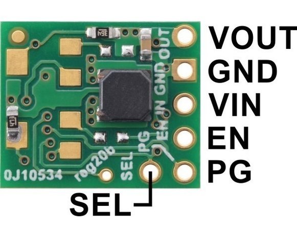 3.3V Step-Up/Step-Down Regulator S9V11F3S5C3  Pololu 2873