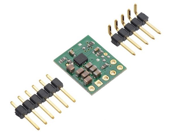 5V Step-Up/Down Voltage Regulator w/ Adjustable Low-Voltage Cutoff S9V11F5S6CMA  Pololu 2870