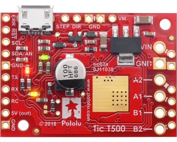 Tic T500 USB Multi-Interface Stepper Motor Controller (kit) Pololu 3135
