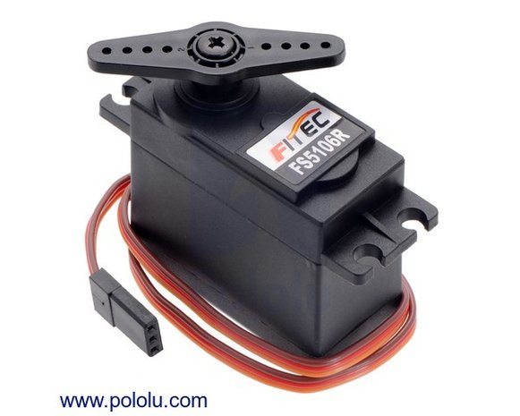 FEETECH Continuous Rotation Servo FS5106R Pololu 3430