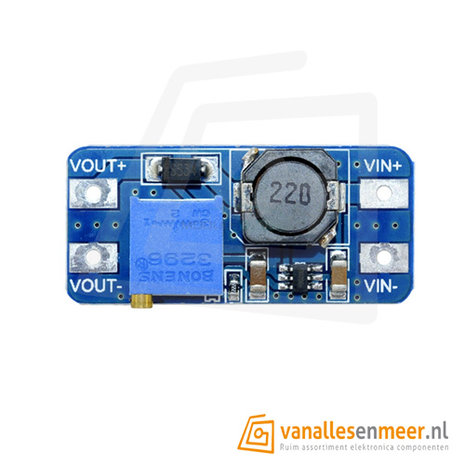 DC-DC Verstelbare Step-up Boost Converter MT3608 2A