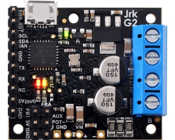 Jrk G2 18v19 USB Motor Controller with Feedback Pololu 3146