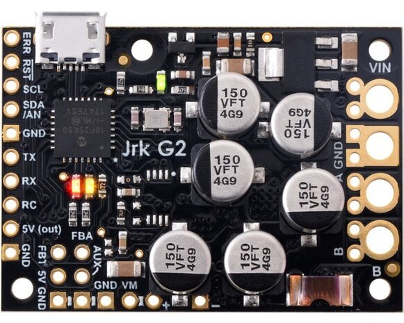 Jrk G2 18v27 USB Motor Controller with Feedback Pololu 3148