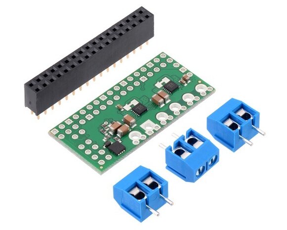 Dual MAX14870 Motor Driver for Raspberry Pi Pololu 3758