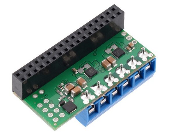 Dual MAX14870 Motor Driver for Raspberry Pi Pololu 3758