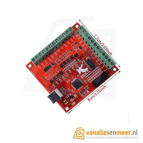 CNC USB MACH3 100Khz Breakout Board 4 Axis 