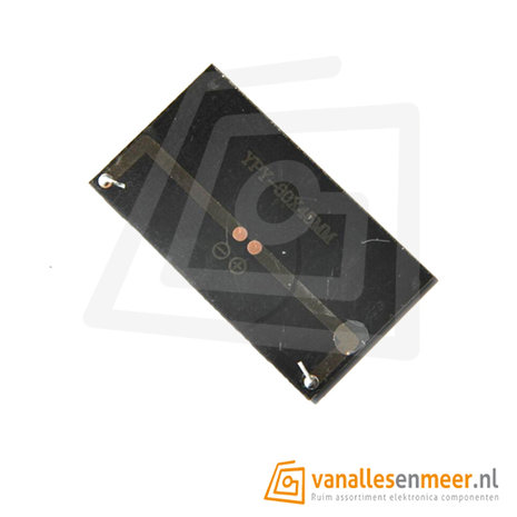 Solarcell Zonnepaneel Zonnecel 6V 0.5W