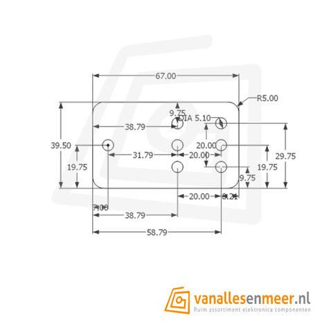 V-Slot PULLEY PLATE