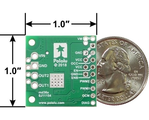 TB9051FTG Single Brushed DC Motor Driver Carrier Pololu 2997