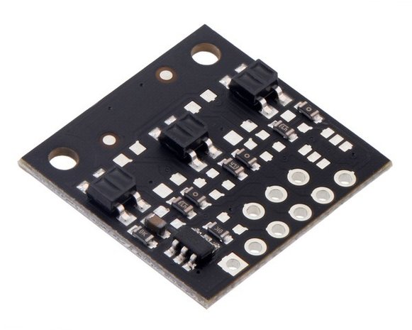 QTR-MD-03A Reflectiesensor Array: 3-kanaals, 8 mm pitch, analoge output  Pololu 4243