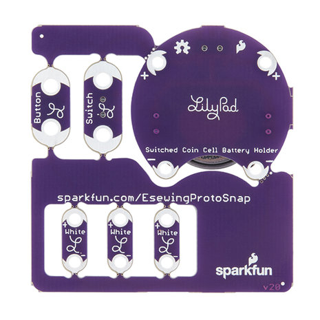 LilyPad E-Sewing ProtoSnap Sparkfun 14546