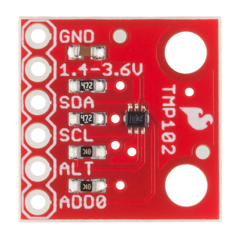 Digital Temperature Sensor Breakout - TMP102  Sparkfun 13314