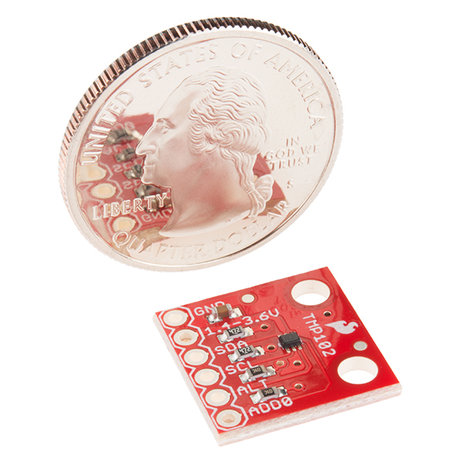Digital Temperature Sensor Breakout - TMP102  Sparkfun 13314