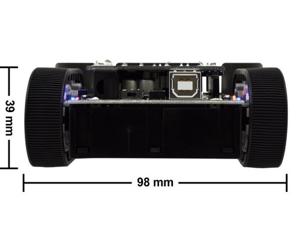 Zumo Robot for Arduino, v1.2 (Assembled with 75:1 HP Motors) Pololu 2510