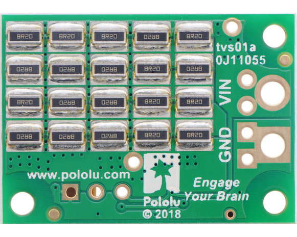 Shunt Regulator: Fine-Adjust HV, 4.10Ω, 15W Pololu 3779