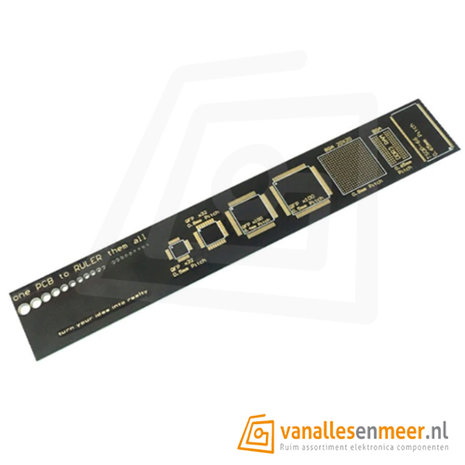 15cm PCB Ruler meetlat 