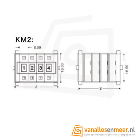 Duimschakelaar MK2 Decimaal