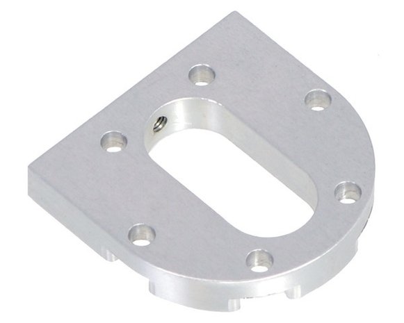 Machined Aluminum Bracket for 37D mm Metal Gearmotors Pololu 1995