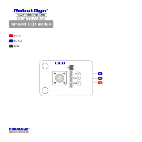 Infrared LED module RobotDyn