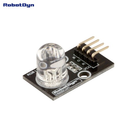 RGB LED module-Diffused LED-RGB 10mm RobotDyn