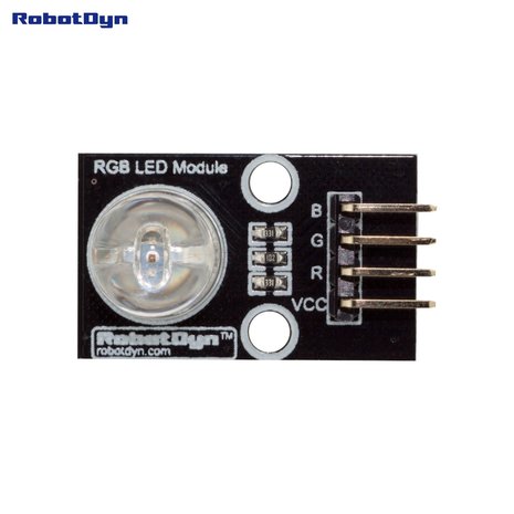 RGB LED module-Diffused LED-RGB 10mm RobotDyn