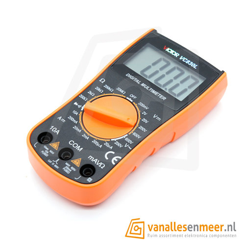 Victor VC830L multimeter - vanallesenmeer