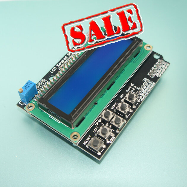 LCD Keypad Shield - vanallesenmeer