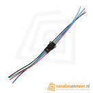 JST SM 4P Kabel male en female 10cm