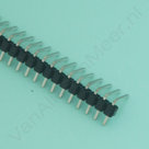 Header-male-40-pins-metaal-90gr-haaks