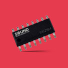 SSI2164 Voltage Controlled Amplifier Sound Semiconductor Quad VCA IC