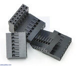 2,54 mm Dupont Krimpconnectorbehuizing: 2x7-Pins – 5 stuks – Pololu-1915