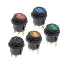 KCD1- Waterdichte ronde tuimelschakelaar 25 mm SPST 250V