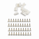 PH2.0 4-polige Female Connector Set 10 stuks met 40 Krimpcontacten