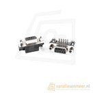DR9-Female-connector-voor-pcb-montage