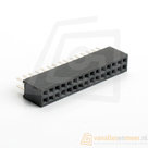 Header female 2x15 pitch 1.27mm 