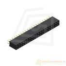 Header female 2x20 pitch 1.27mm 
