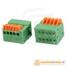 Terminal 5-voudig  pitch 2.54mm KF141V 5p
