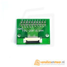 FPC/FFC flat cable PCB 20P met connector 