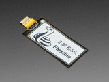 2.9" Flexible 296x128 Monochrome eInk / ePaper Display - UC8151D Chipset Adafruit 34243
