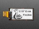 2.13" Flexible Monochrome eInk / ePaper Display - 212x104 Monochrome Adafruit 4243