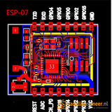 Wifi module ESP8266 Serial Wifi ESP-07 met keramische antenne_8