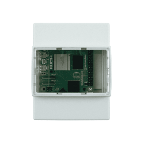 DIN Rail Case voor Raspberry Pi 5 – BO-RPI5-DINR – Industriële ...